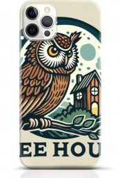 Owl iPhone 14 Pro Max case Style 12