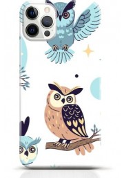 Owl iPhone 14 Pro Max case Style 14