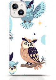 Owl iPhone 15 case Style 14