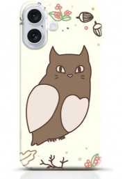 Owl iPhone 16 case Style 4