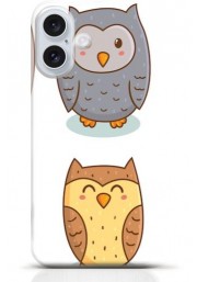 Owl iPhone 16 Plus case Style 3