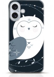 Owl iPhone 16 Plus case Style 6