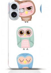 Owl iPhone 16 Plus case Style 7