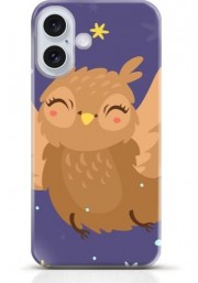 Owl iPhone 16 Plus case Style 8