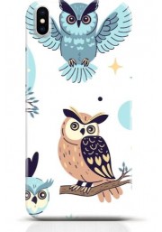 Owl iPhone X case Style 14