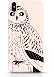 Owl iPhone XS case Style 10