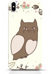 Owl iPhone XS case Style 4