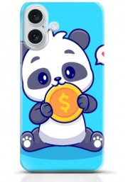 Panda iPhone 16 case Style 13