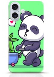 Panda iPhone 16 case Style 15