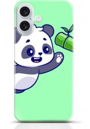 Panda iPhone 16 case Style 17