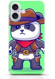 Panda iPhone 16 case Style 19