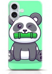 Panda iPhone 16 Plus case Style 12