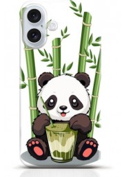 Panda iPhone 16 Plus case Style 2