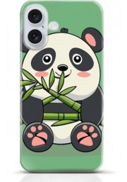 Panda iPhone 16 Plus case Style 3