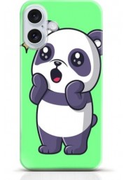 Panda iPhone 16 Plus case Style 5