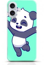 Panda iPhone 16 Plus case Style 9