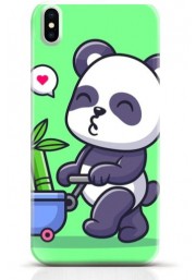 Panda iPhone XS Max case Style 15