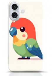 Parrot iPhone 16 case Style 2