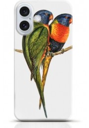 Parrot iPhone 16 Plus case Style 7