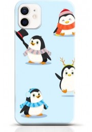 Penguin iPhone 12 mini case Style 24