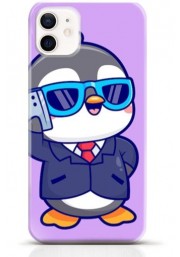 Penguin iPhone 12 mini case Style 9