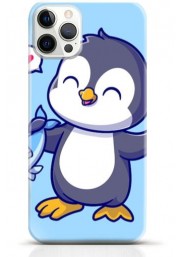 Penguin iPhone 12 Pro max case Style 12