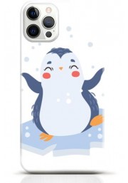 Penguin iPhone 14 Pro Max case Style 14