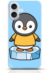 Penguin iPhone 16 case Style 1