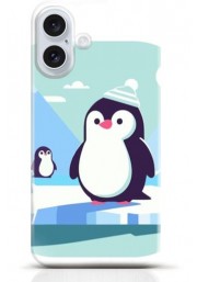 Penguin iPhone 16 case Style 2