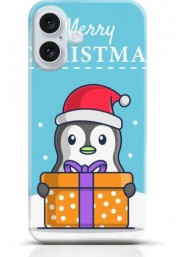 Penguin iPhone 16 case Style 23