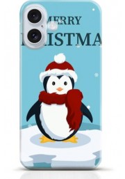 Penguin iPhone 16 case Style 4