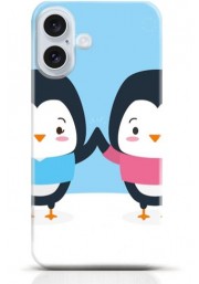 Penguin iPhone 16 case Style 5