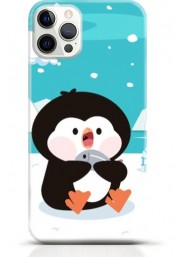 Penguin iPhone 16 Pro Max case Style 10