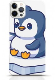 Penguin iPhone 16 Pro Max case Style 15
