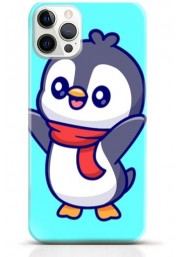 Penguin iPhone 16 Pro Max case Style 16