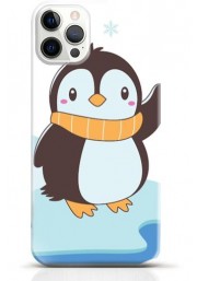 Penguin iPhone 16 Pro Max case Style 8