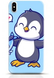 Penguin iPhone XS case Style 12