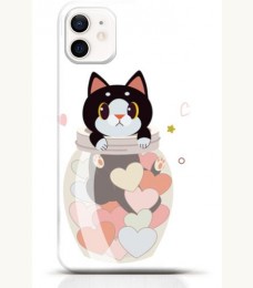 Cat iPhone 12 mini case Style 7