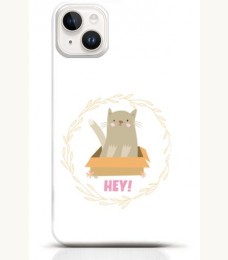 Cat iPhone 13 mini case Style 4
