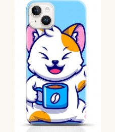 Cat iPhone 14 Plus case Style 13