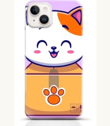 Cat iPhone 14 Plus case Style 20