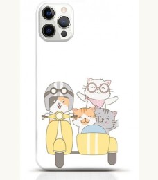 Cat iPhone 15 Pro case Style 16