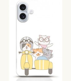 Cat iPhone 16 case Style 16
