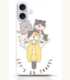 Cat iPhone 16 case Style 17