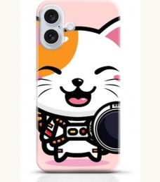Cat iPhone 16 case Style 21
