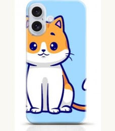 Cat iPhone 16 case Style 24