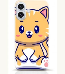 Cat iPhone 16 case Style 25
