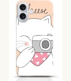 Cat iPhone 16 case Style 3