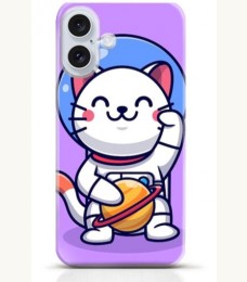 Cat iPhone 16 Plus case Style 10