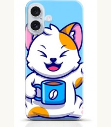 Cat iPhone 16 Plus case Style 13
